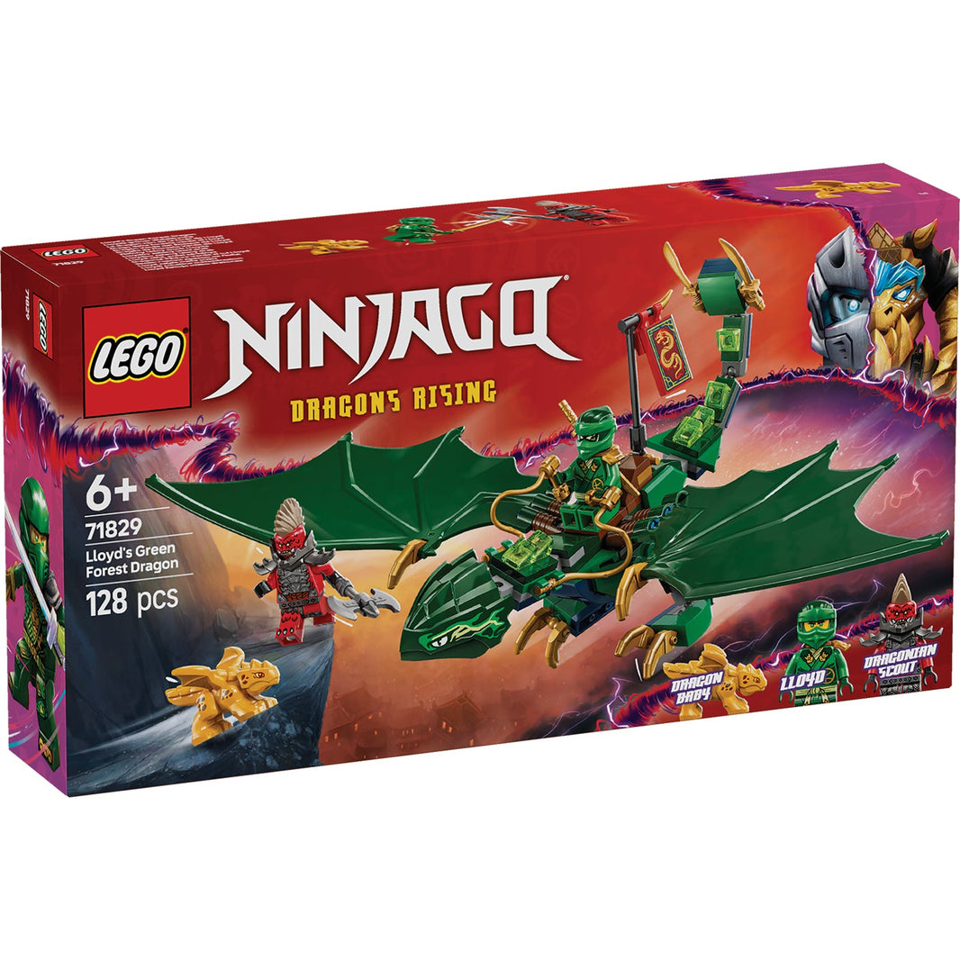 LEGO® 71829 NINJAGO® Lloyd’s Green Forest Dragon