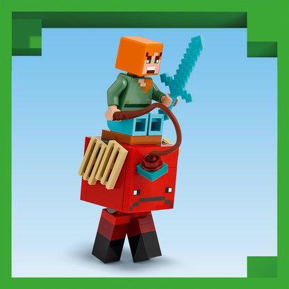 LEGO® 21266 Minecraft® The Nether Lava Battle
