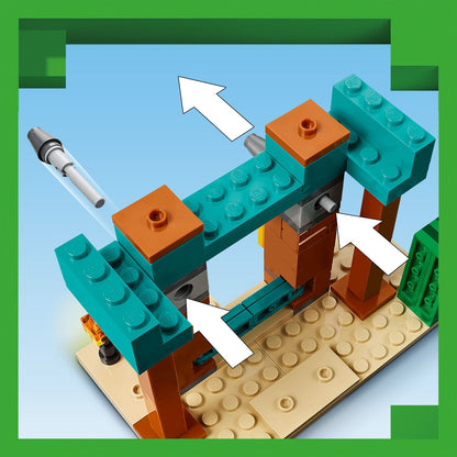 LEGO® 21267 Minecraft® The Illager Desert Patrol