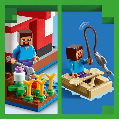 LEGO® 21270 Minecraft® The Mooshroom House