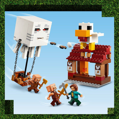 LEGO 21273 Minecraft® The Ghast Balloon Village Attack