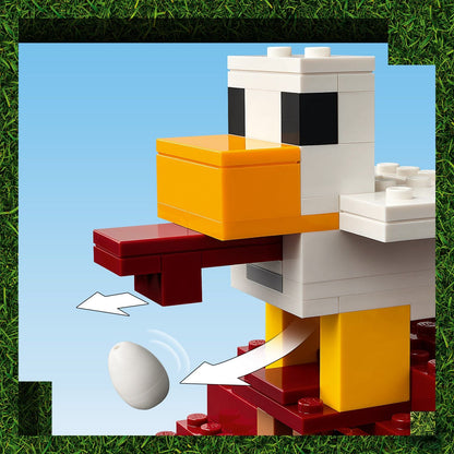 LEGO 21273 Minecraft® The Ghast Balloon Village Attack