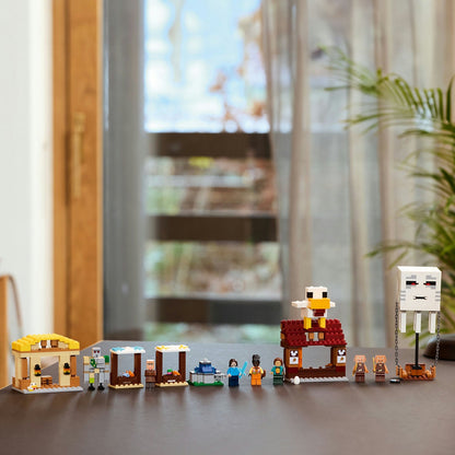 LEGO 21273 Minecraft® The Ghast Balloon Village Attack