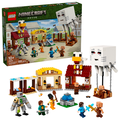 LEGO 21273 Minecraft® The Ghast Balloon Village Attack