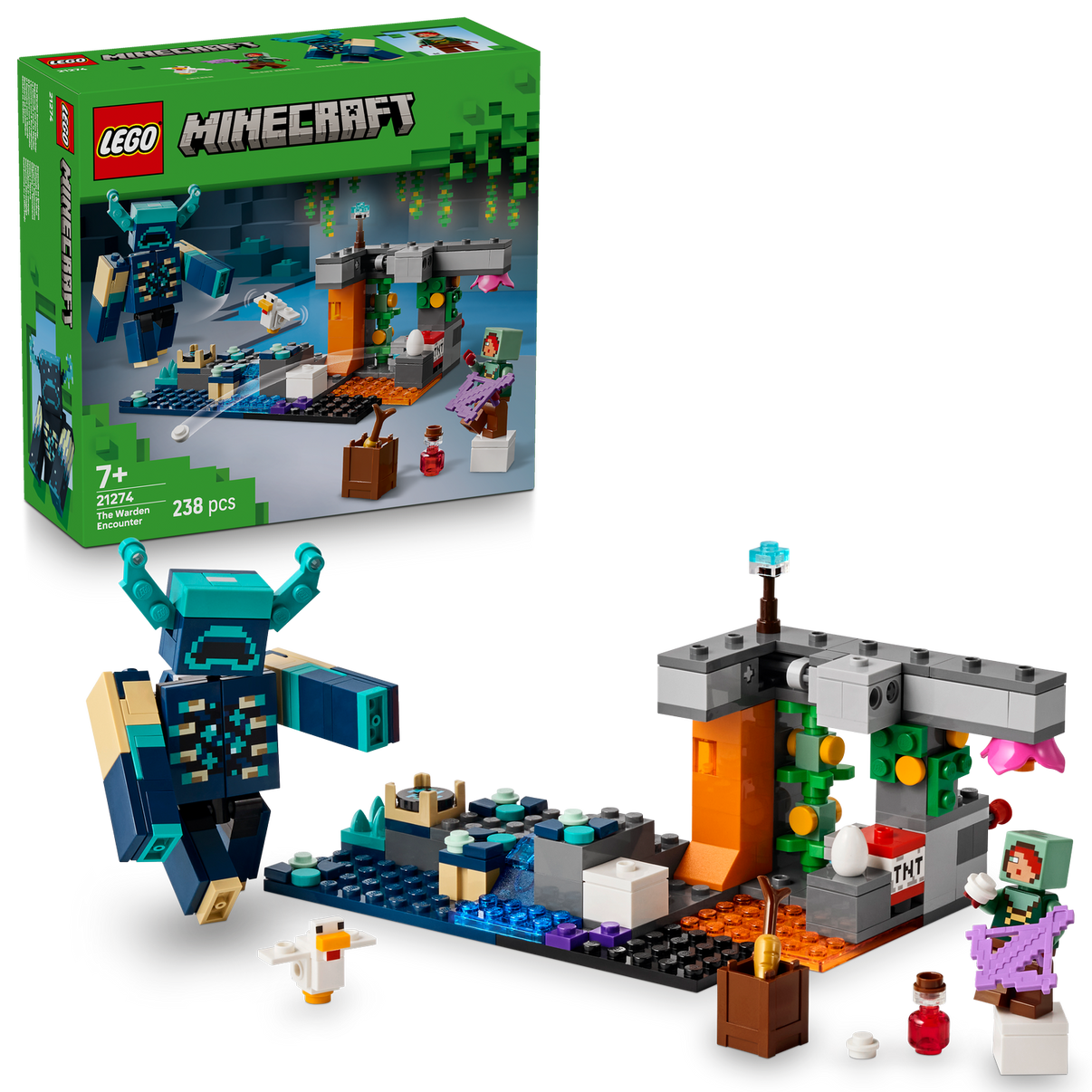 LEGO® Minecraft® The Warden Encounter