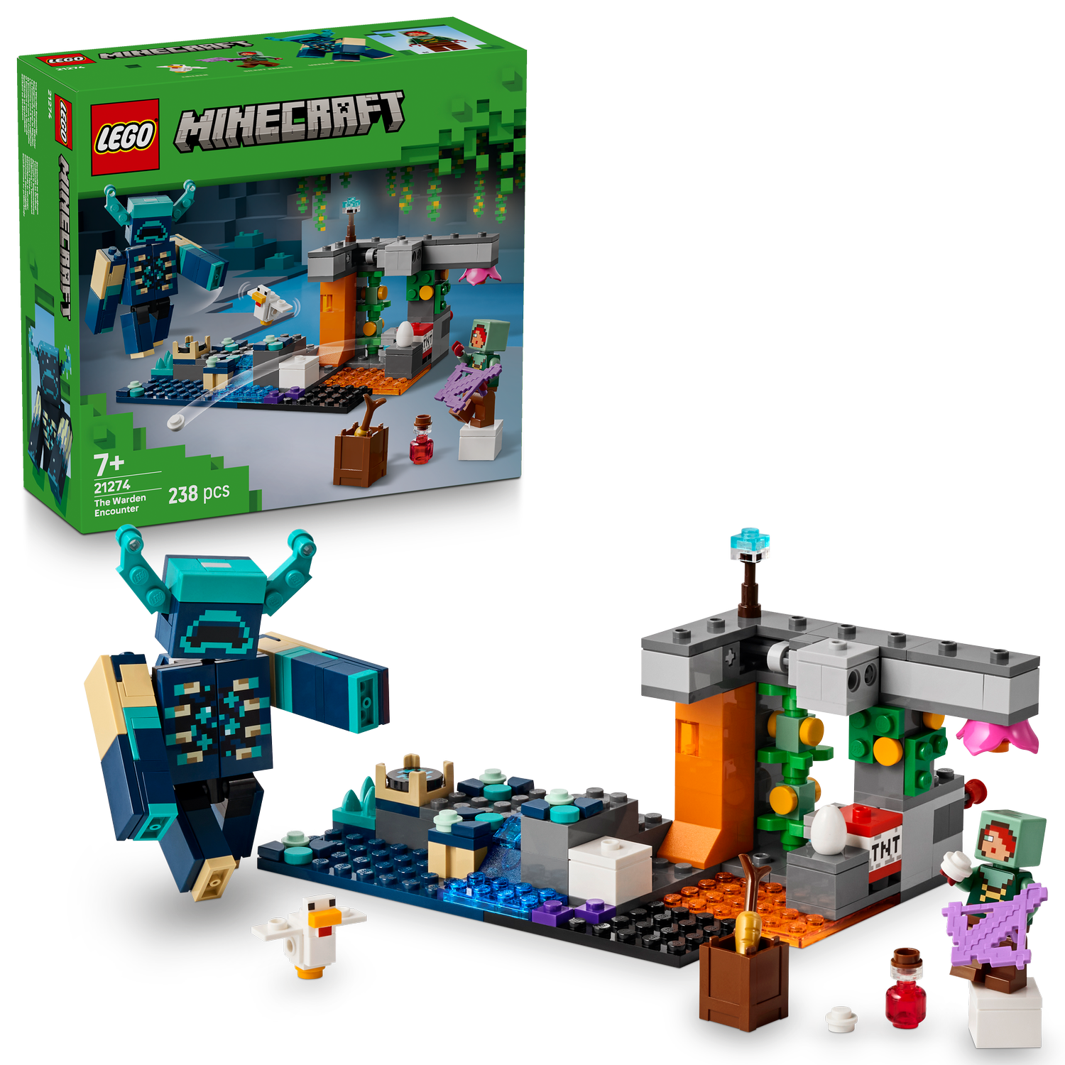 LEGO® Minecraft® The Warden Encounter