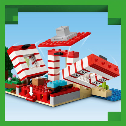LEGO® Minecraft® The TNT Jungle House