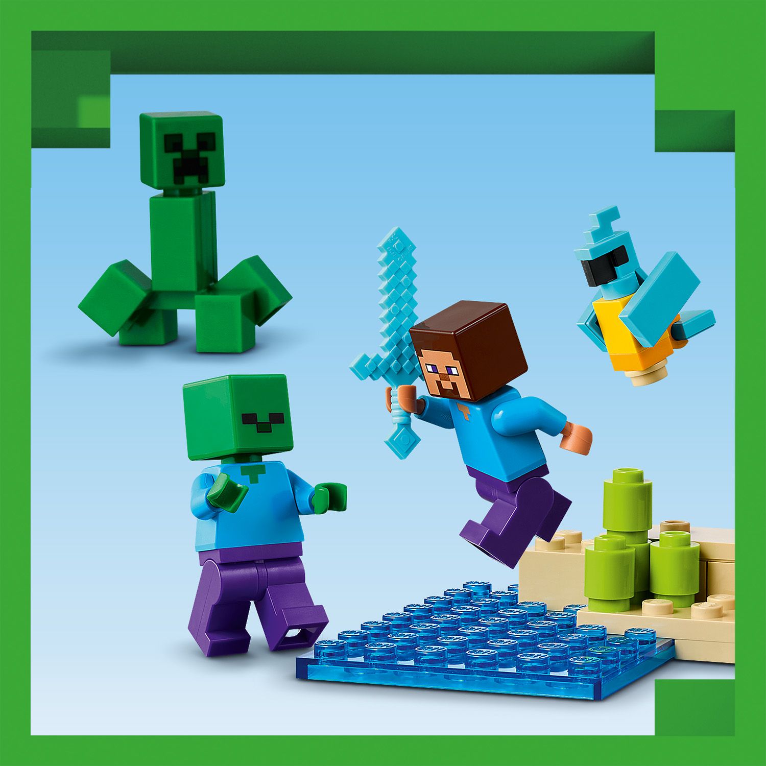 LEGO® Minecraft® The TNT Jungle House