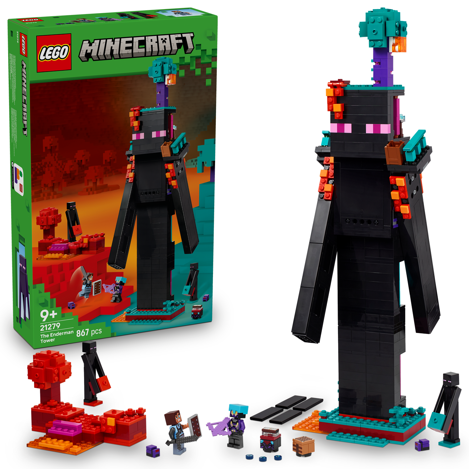 LEGO® Minecraft® The Enderman Tower