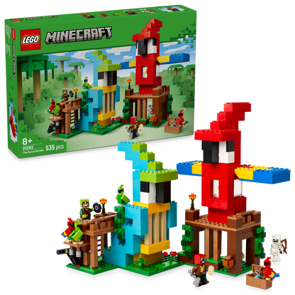 LEGO® Minecraft® The Parrot Houses