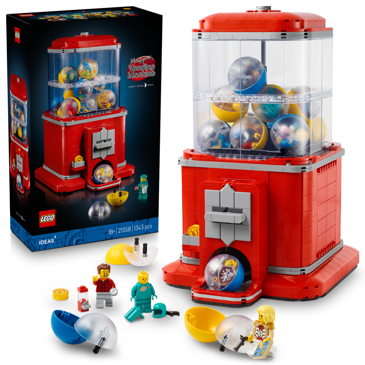 LEGO® Ideas Minifigure Vending Machine