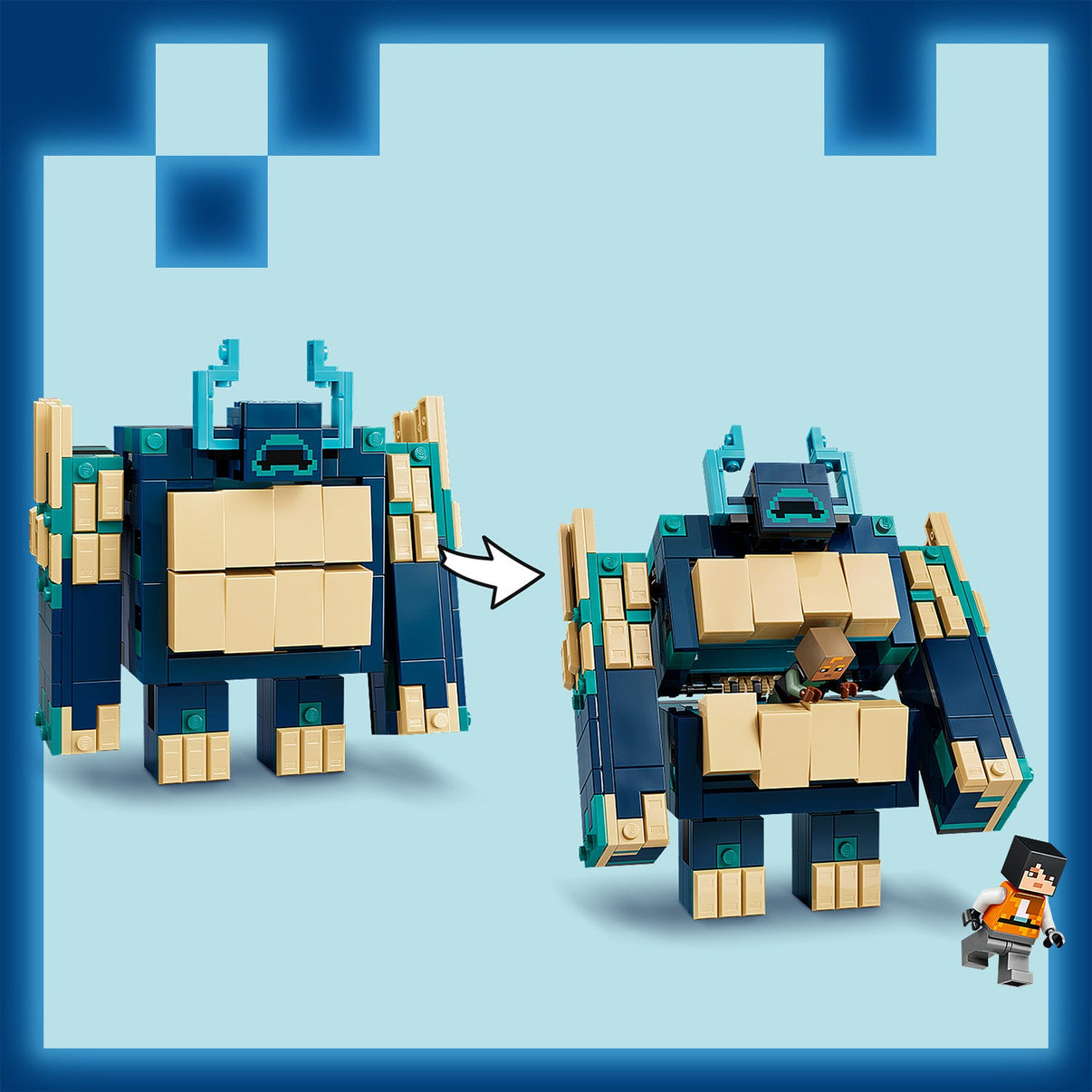 LEGO® Minecraft® The Twisted Warden Battle