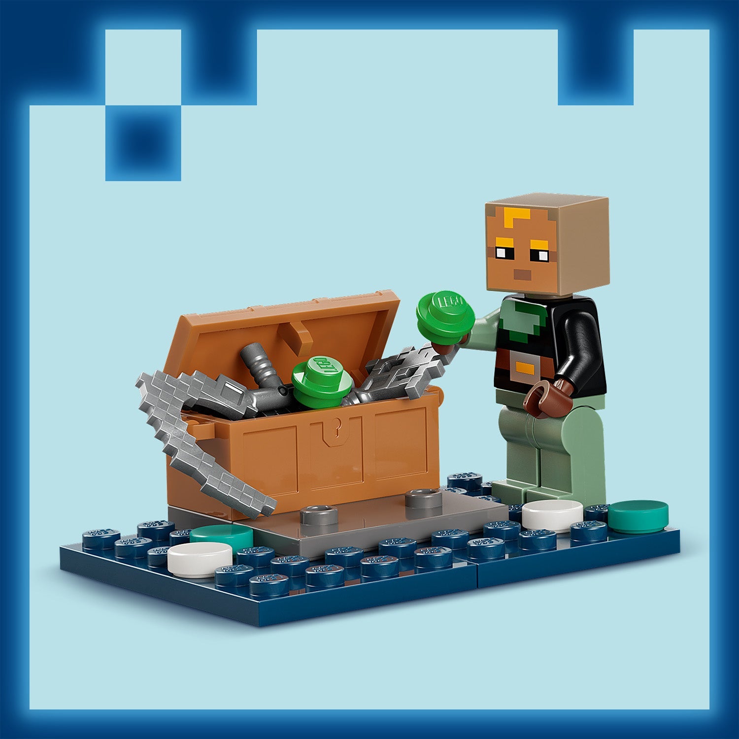 LEGO® Minecraft® The Twisted Warden Battle