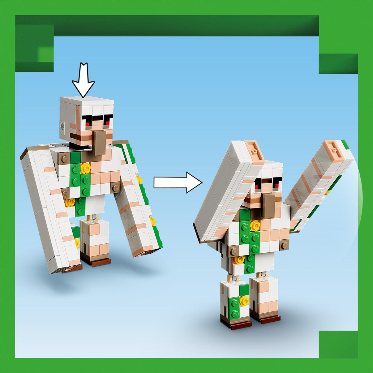 LEGO® Minecraft® Chicken Jockey Desert Attack