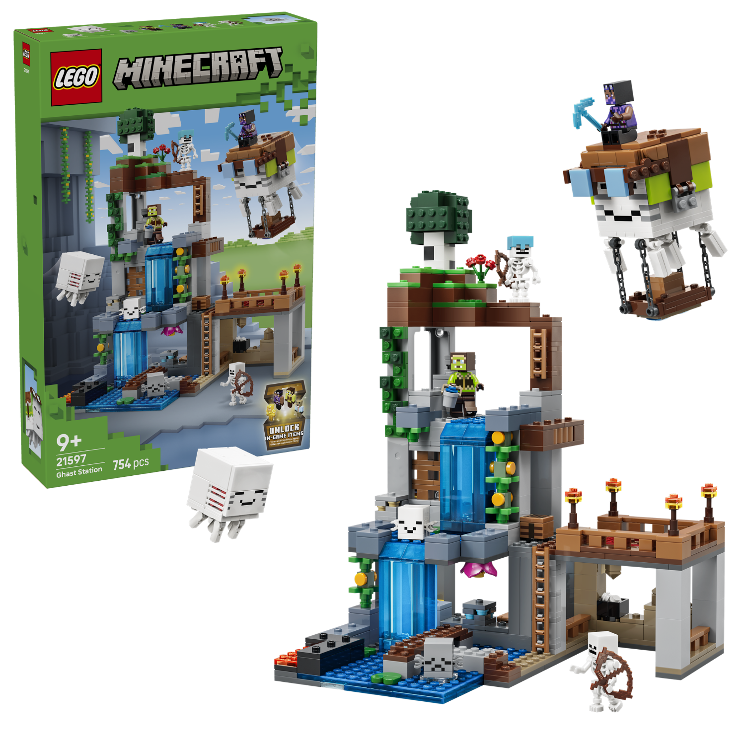 LEGO® Minecraft® Ghast Station
