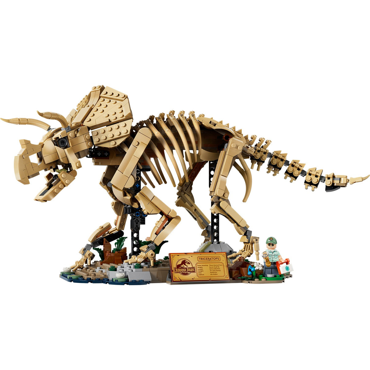 LEGO® Jurassic World Dinosaur Fossils: Triceratops