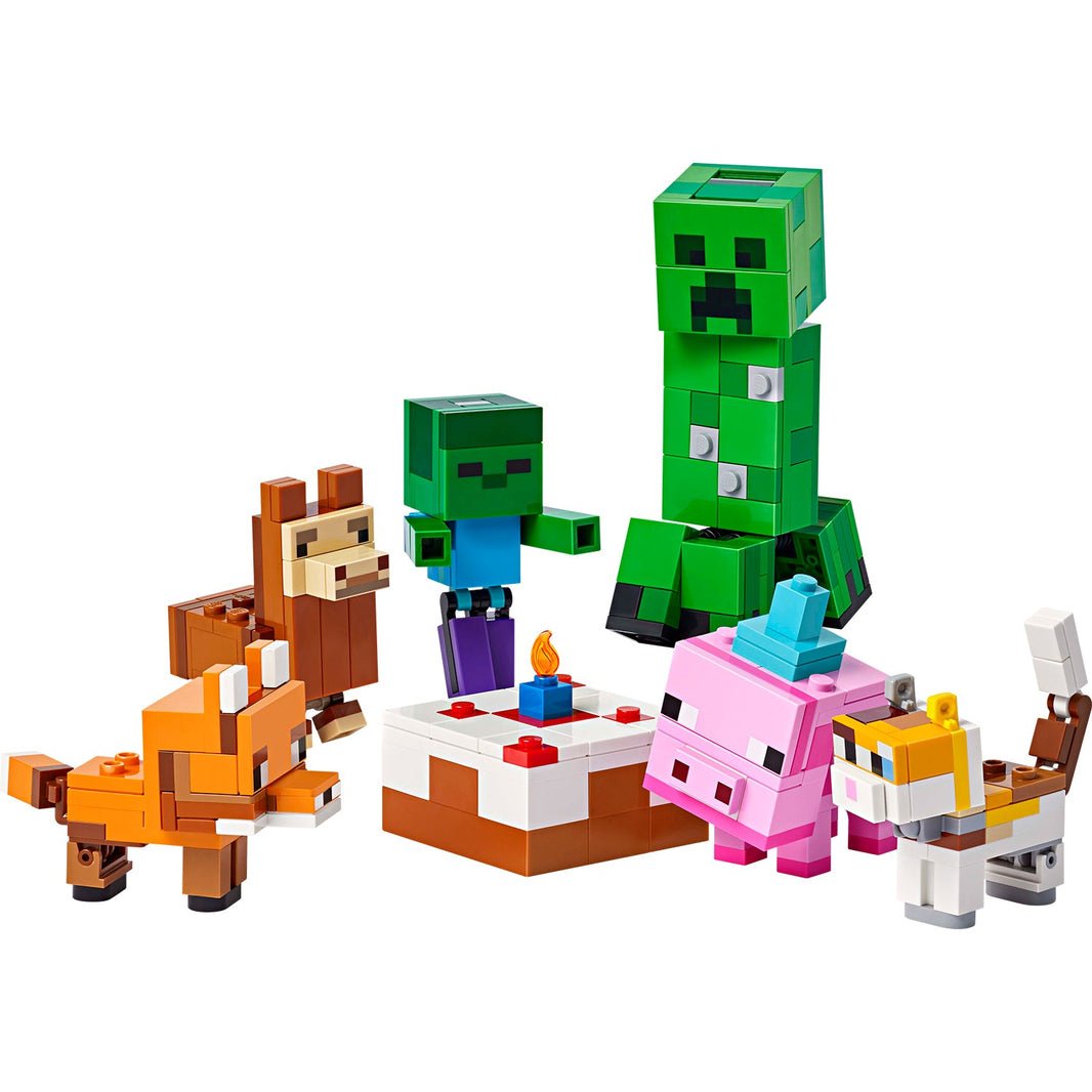 LEGO® 21281 Minecraft Baby Pig’s Birthday Celebration