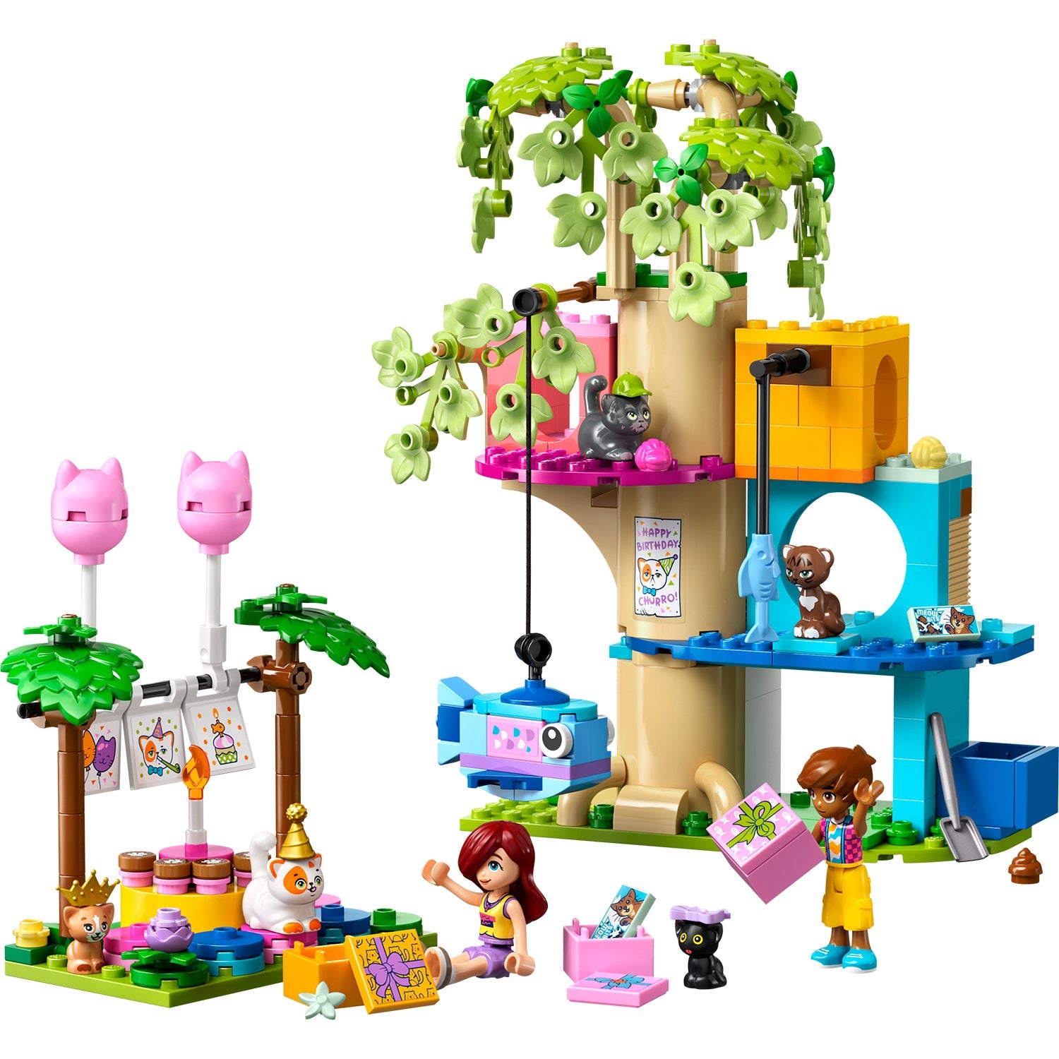 LEGO® Friends™ Cat Birthday Party & Tree House