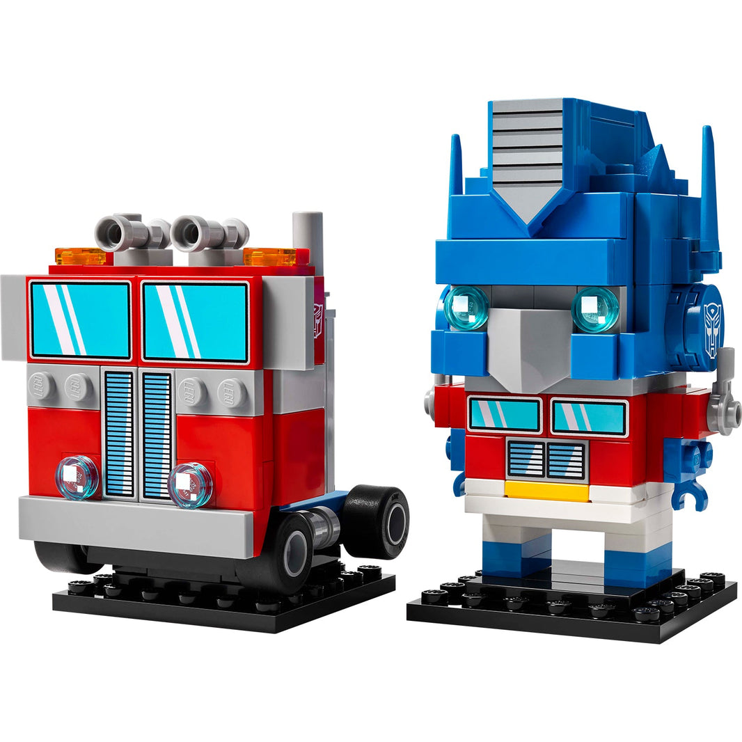 LEGO® BrickHeadz™ Transformers Optimus Prime Robot & Vehicle 40803