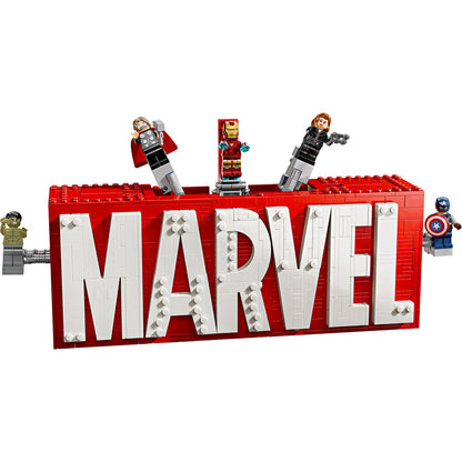 LEGO® 76313 Marvel: MARVEL Logo & Minifigures