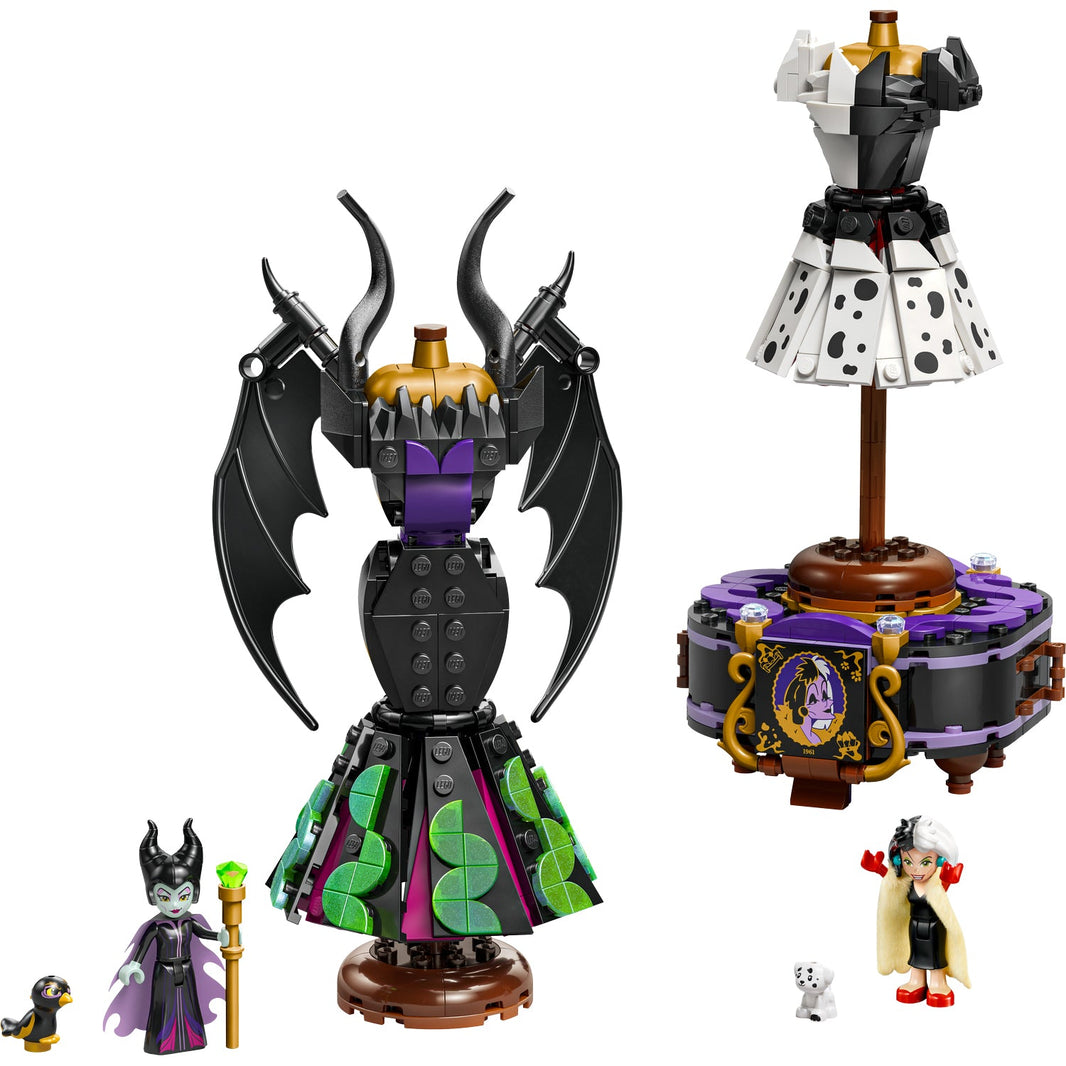 LEGO 43262 Disney™ Villains Maleficent’s and Cruella De Vil’s Dresses