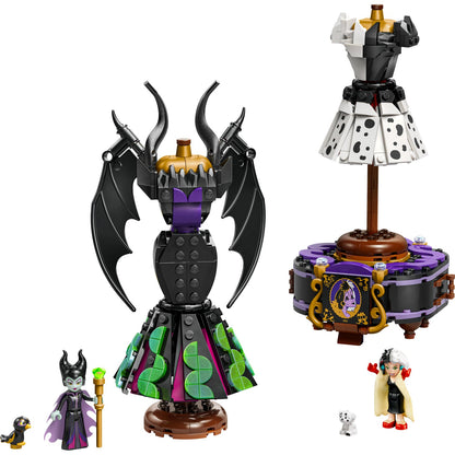 LEGO 43262 Disney™ Villains Maleficent’s and Cruella De Vil’s Dresses