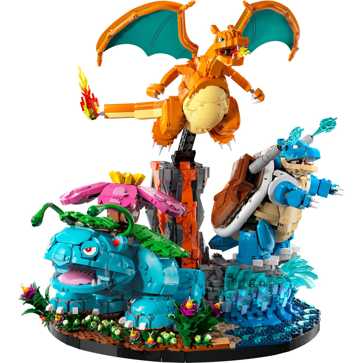 LEGO® Pokémon™ Venusaur, Charizard and Blastoise