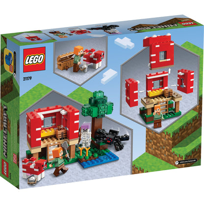 LEGO 21179 Minecraft® The Mushroom House