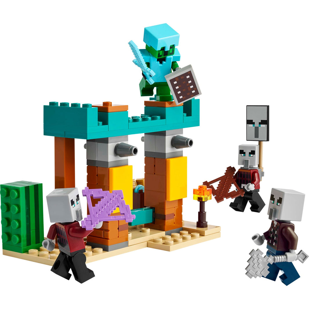 LEGO® 21267 Minecraft® The Illager Desert Patrol