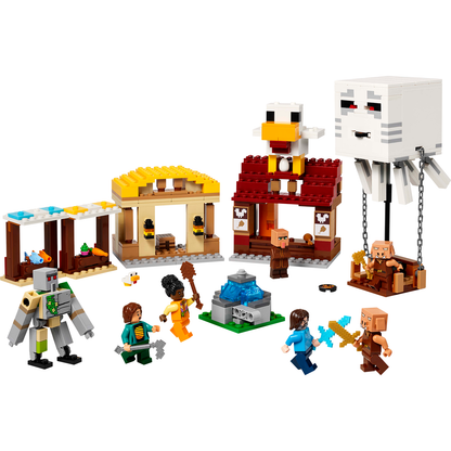 LEGO 21273 Minecraft® The Ghast Balloon Village Attack