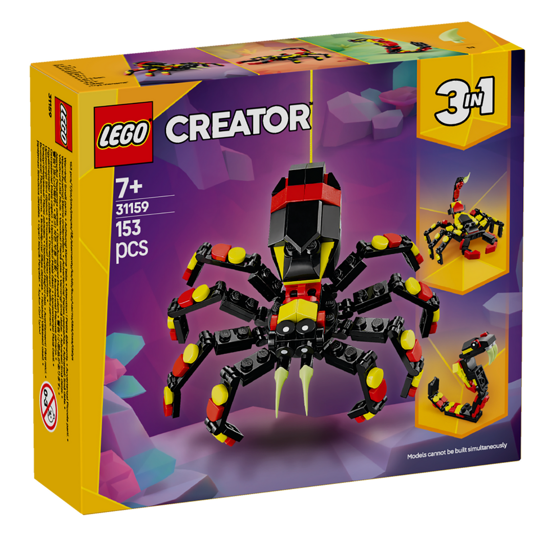 LEGO® 31159 Creator 3-in-1 Wild Animal: Surprising Spider