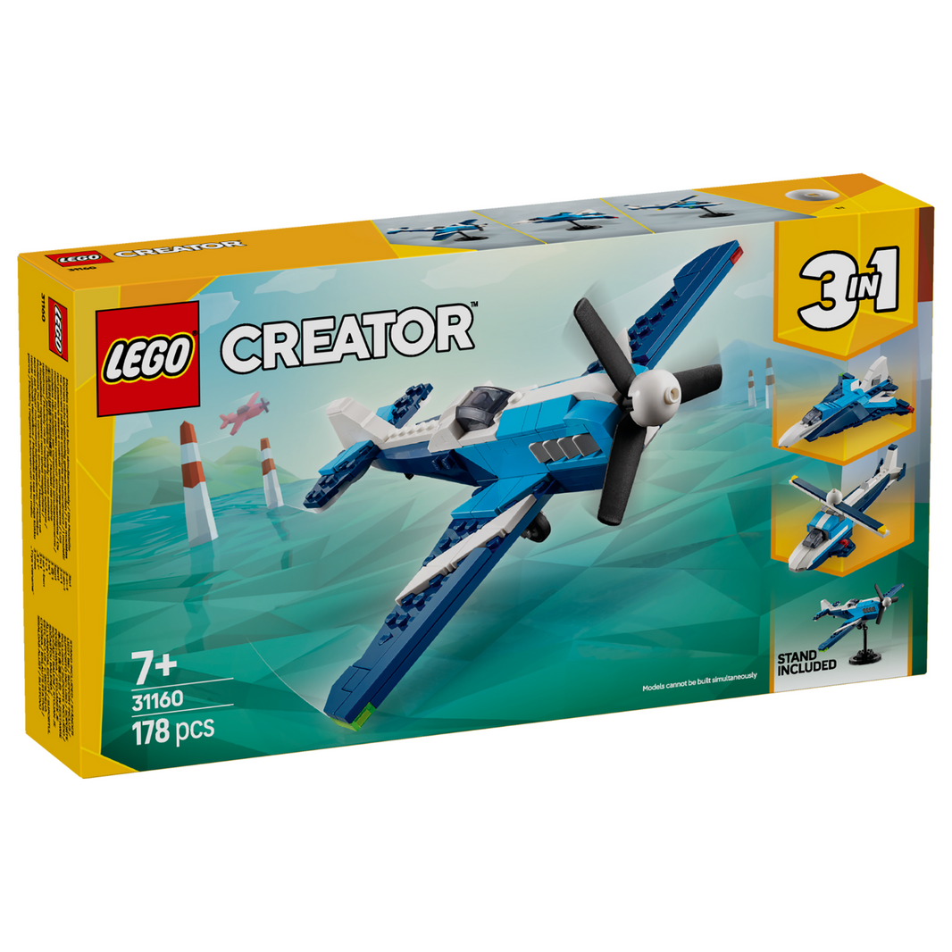 LEGO® 31160 Creator 3-in-1 Aircraft: Race Plane