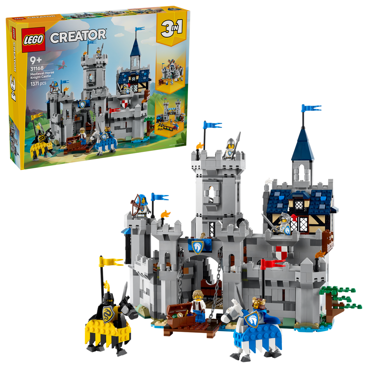LEGO® Creator 3-in-1 Medieval Horse Knight Castle