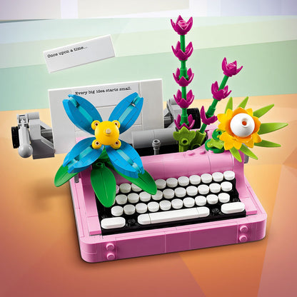 LEGO® 31169 Creator 3-in-1 Typewriter with Flowers