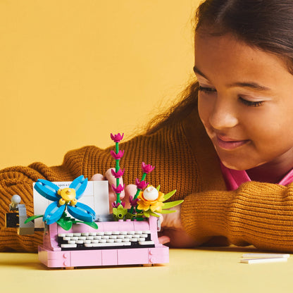 LEGO® 31169 Creator 3-in-1 Typewriter with Flowers
