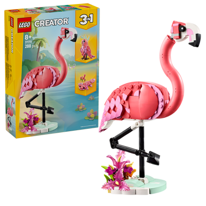 LEGO® Creator 3-in-1 Wild Animals: Pink Flamingo