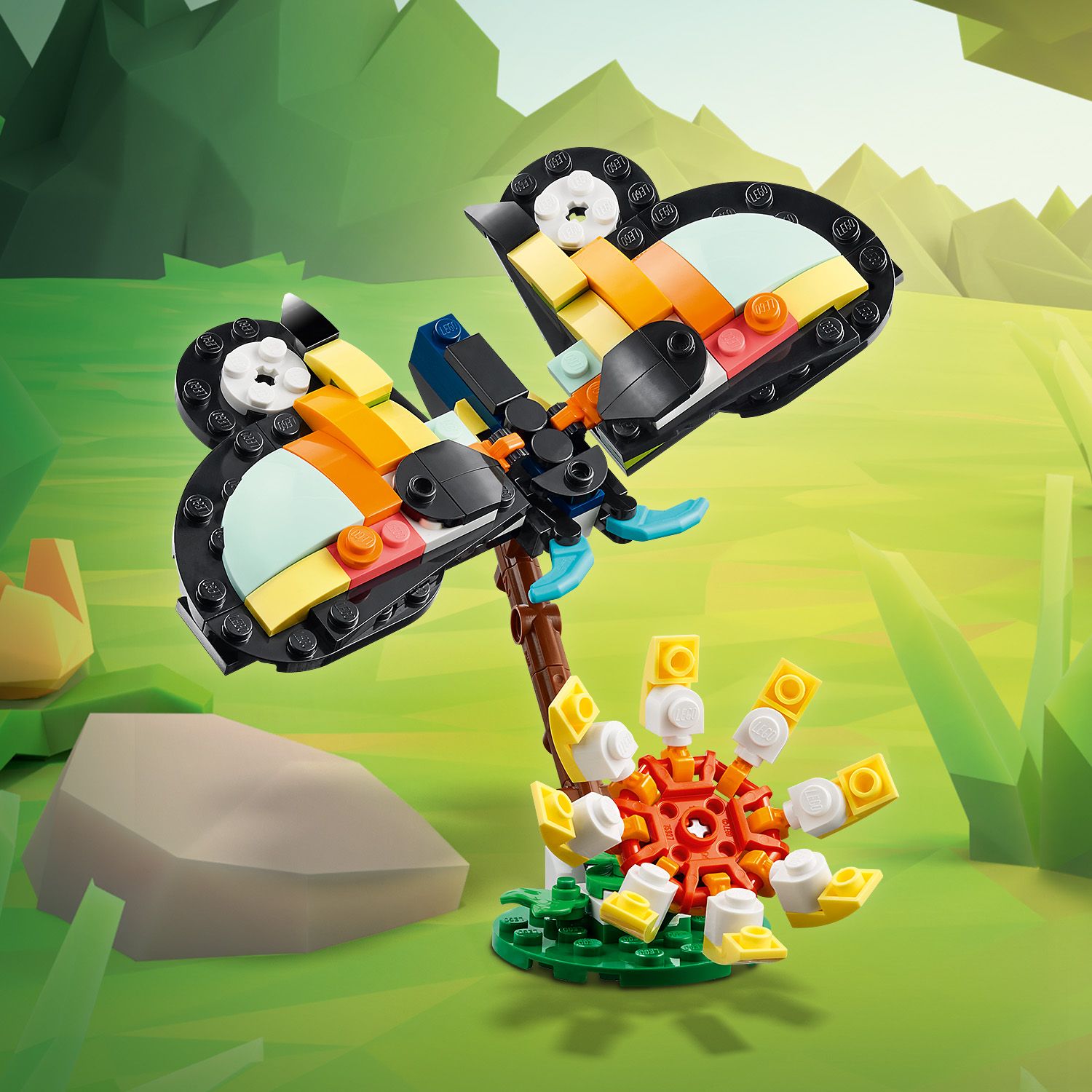 LEGO® Creator 3-in-1 Wild Animals: Tropical Toucan