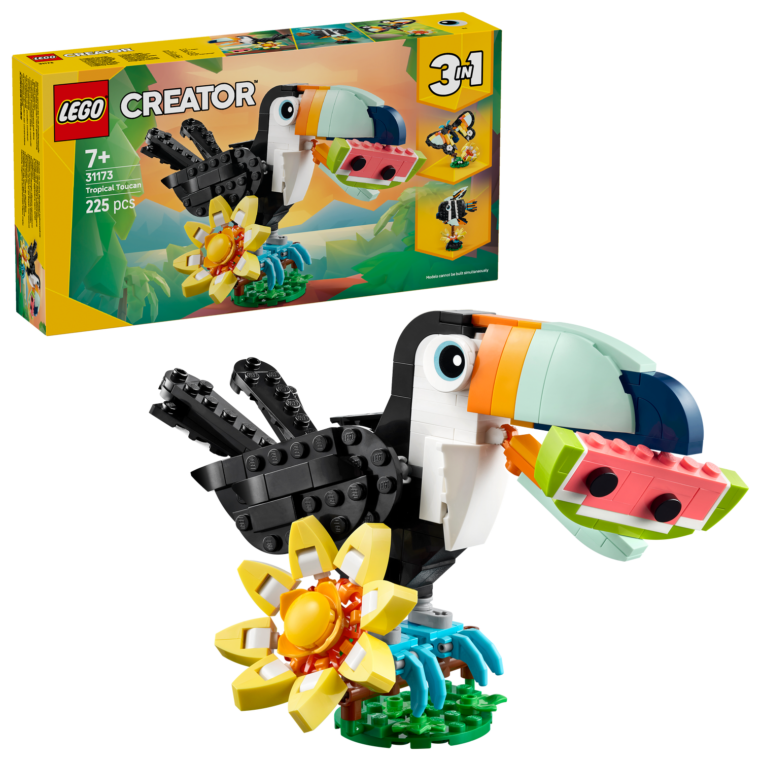 LEGO® Creator 3-in-1 Wild Animals: Tropical Toucan