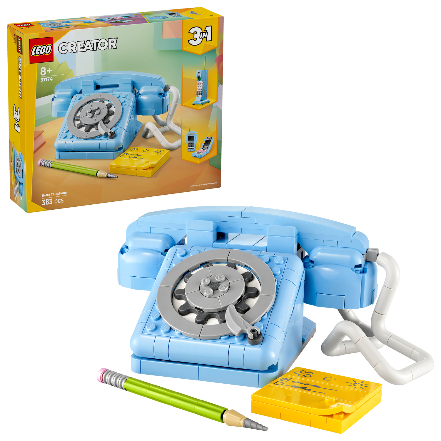 LEGO® Creator 3-in-1 Retro Telephone