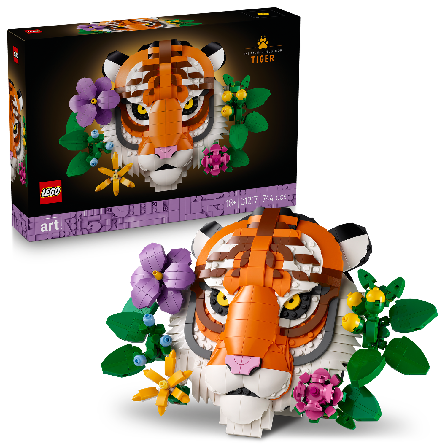 LEGO® Art: The Fauna Collection - Tiger