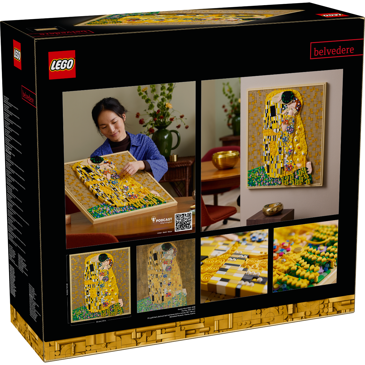 LEGO® Art Gustav Klimt – The Kiss