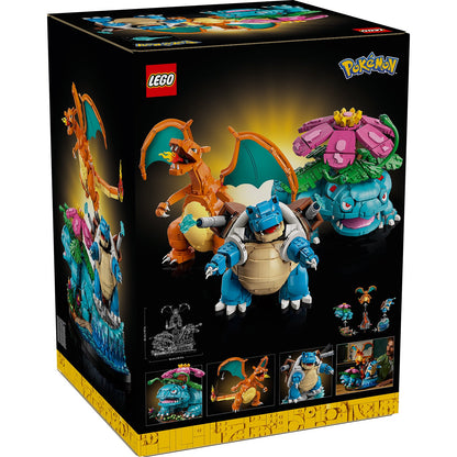 LEGO® Pokémon™ Venusaur, Charizard and Blastoise