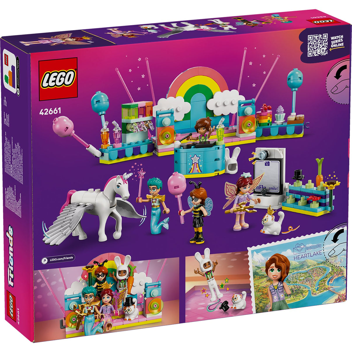 LEGO® Friends™ Costume Party with Unicorn & Fairy