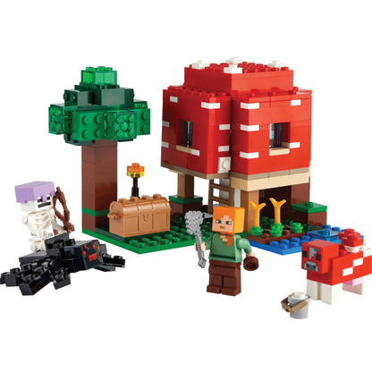 LEGO 21179 Minecraft® The Mushroom House