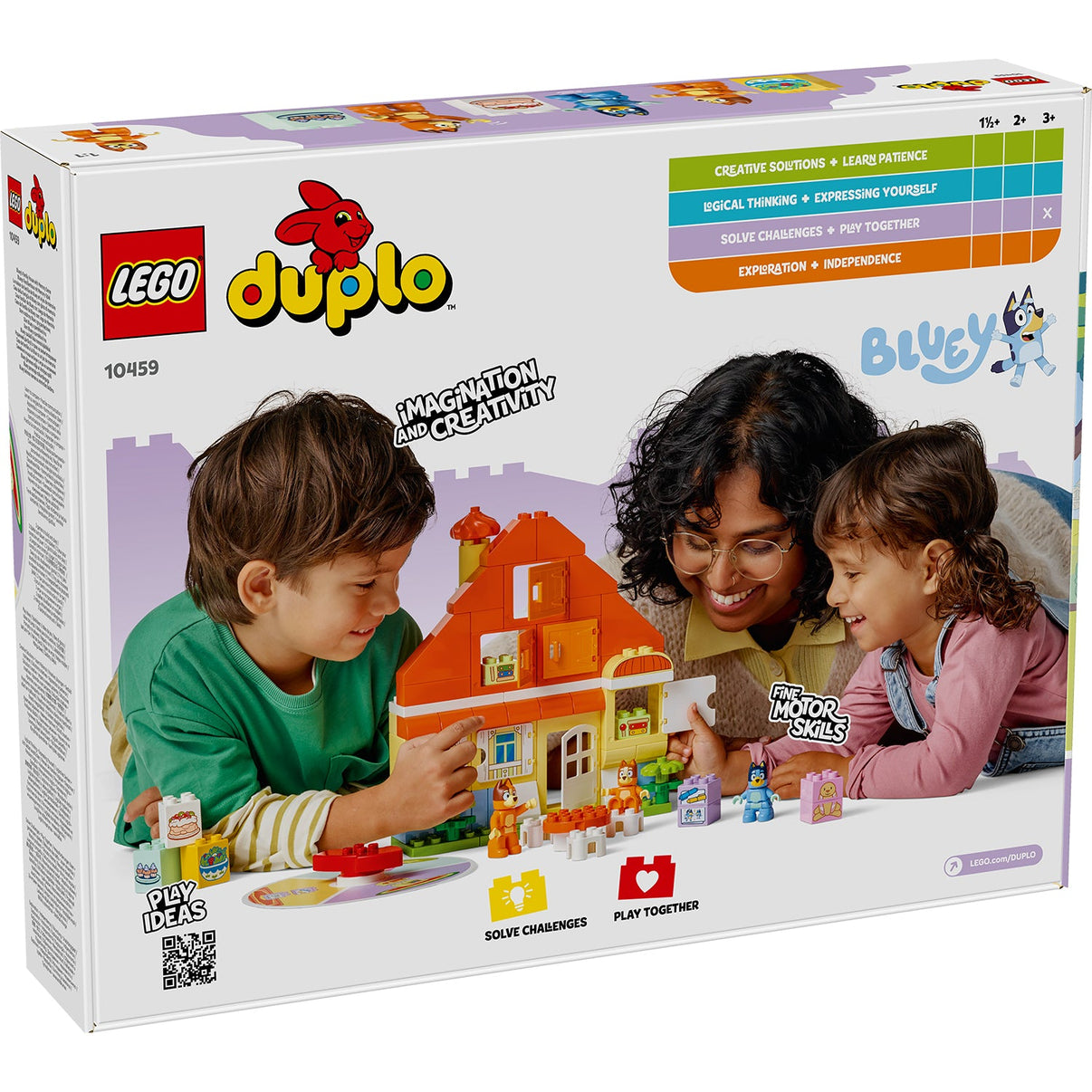 LEGO® DUPLO® Bluey: Blueys Family House with Memory Game