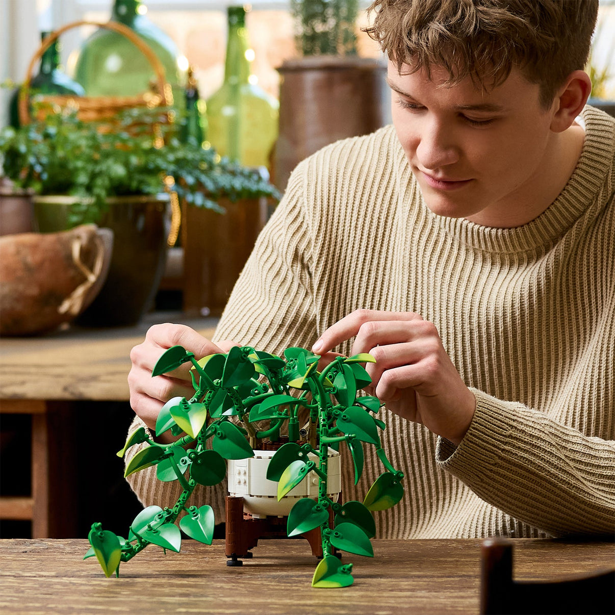 LEGO® Botanicals Hanging Golden Pothos