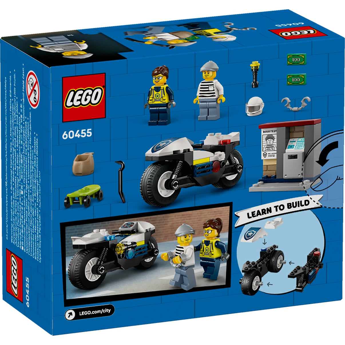 LEGO® City Police Motorcycle Chase