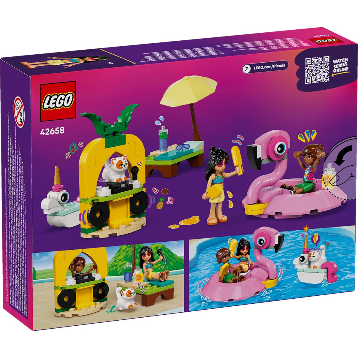 LEGO® Friends™ Unicorn & Flamingo Pool Party