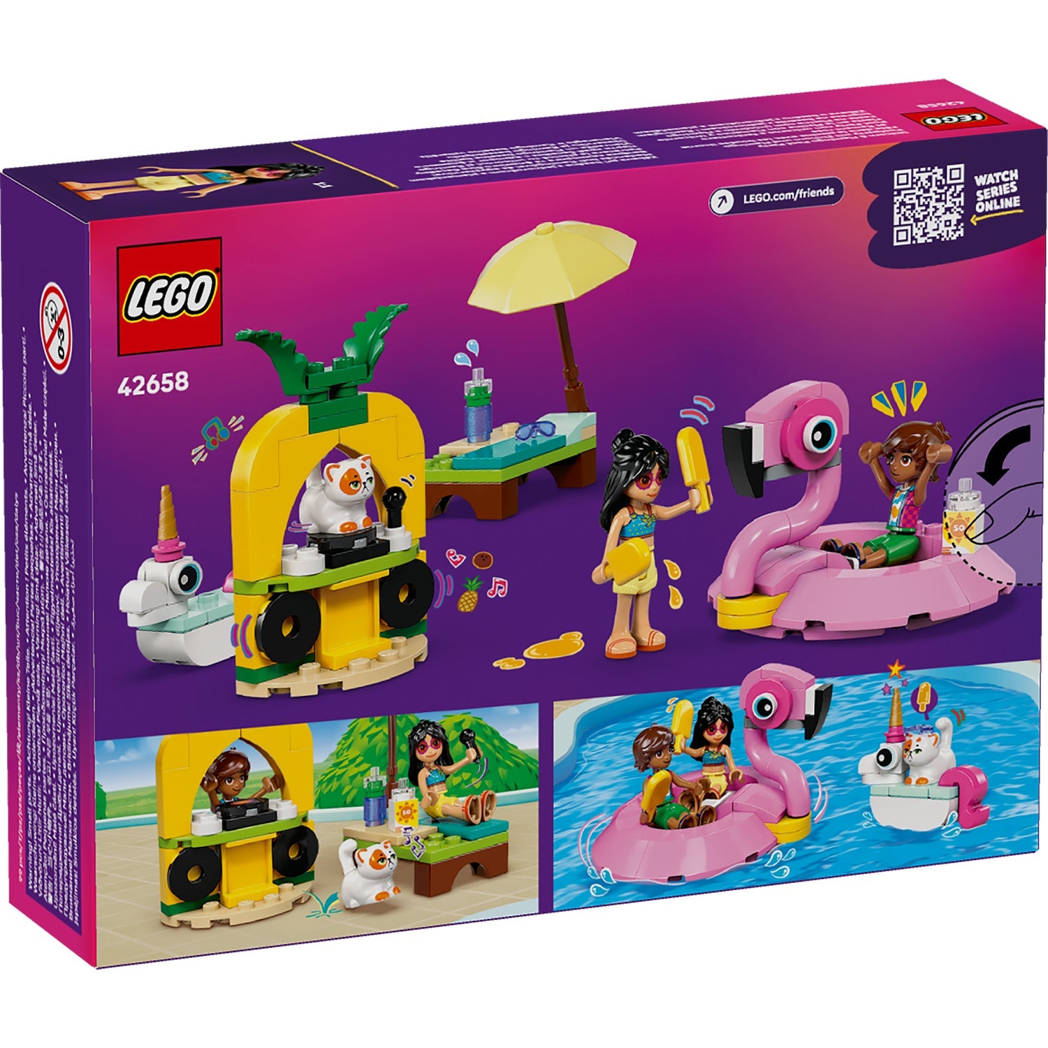 LEGO® Friends™ Unicorn & Flamingo Pool Party