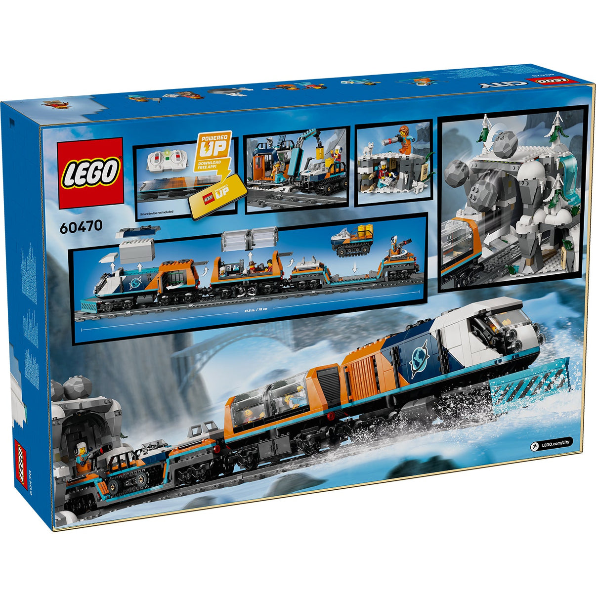 LEGO® City Explorer's Arctic Polar Express Train